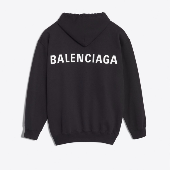 Balenciaga logo hoodie - Picture 1 of 5